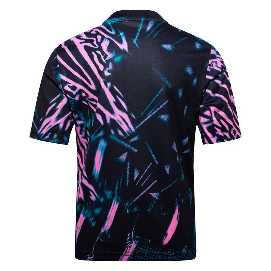 Liverpool Training T-Shirt Pre Match - Black/Semi Pink Glow Kids-SoccerKits Hub | Buy Soccer Jerseys Online